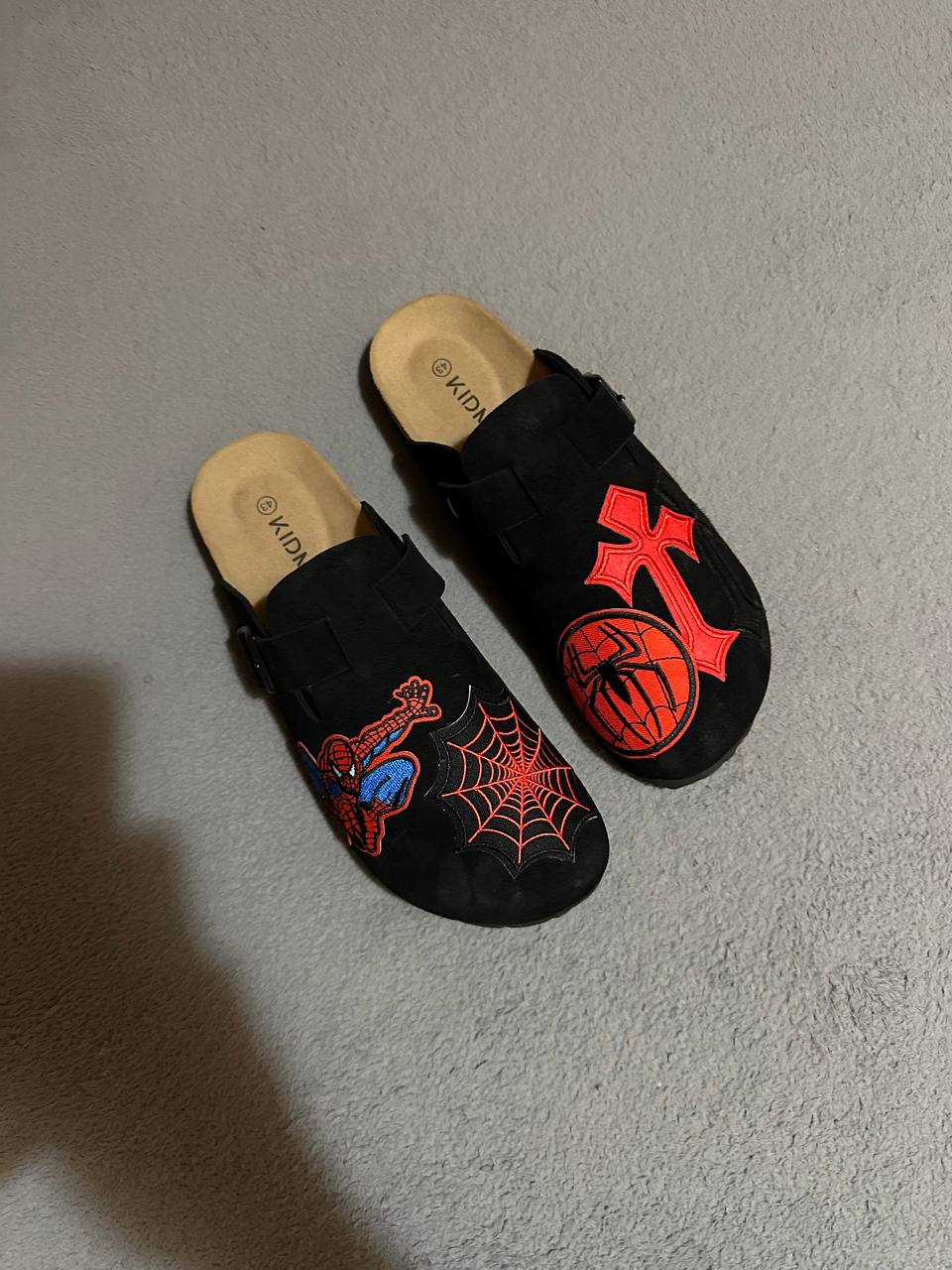 Custom Spider-Man Clogs