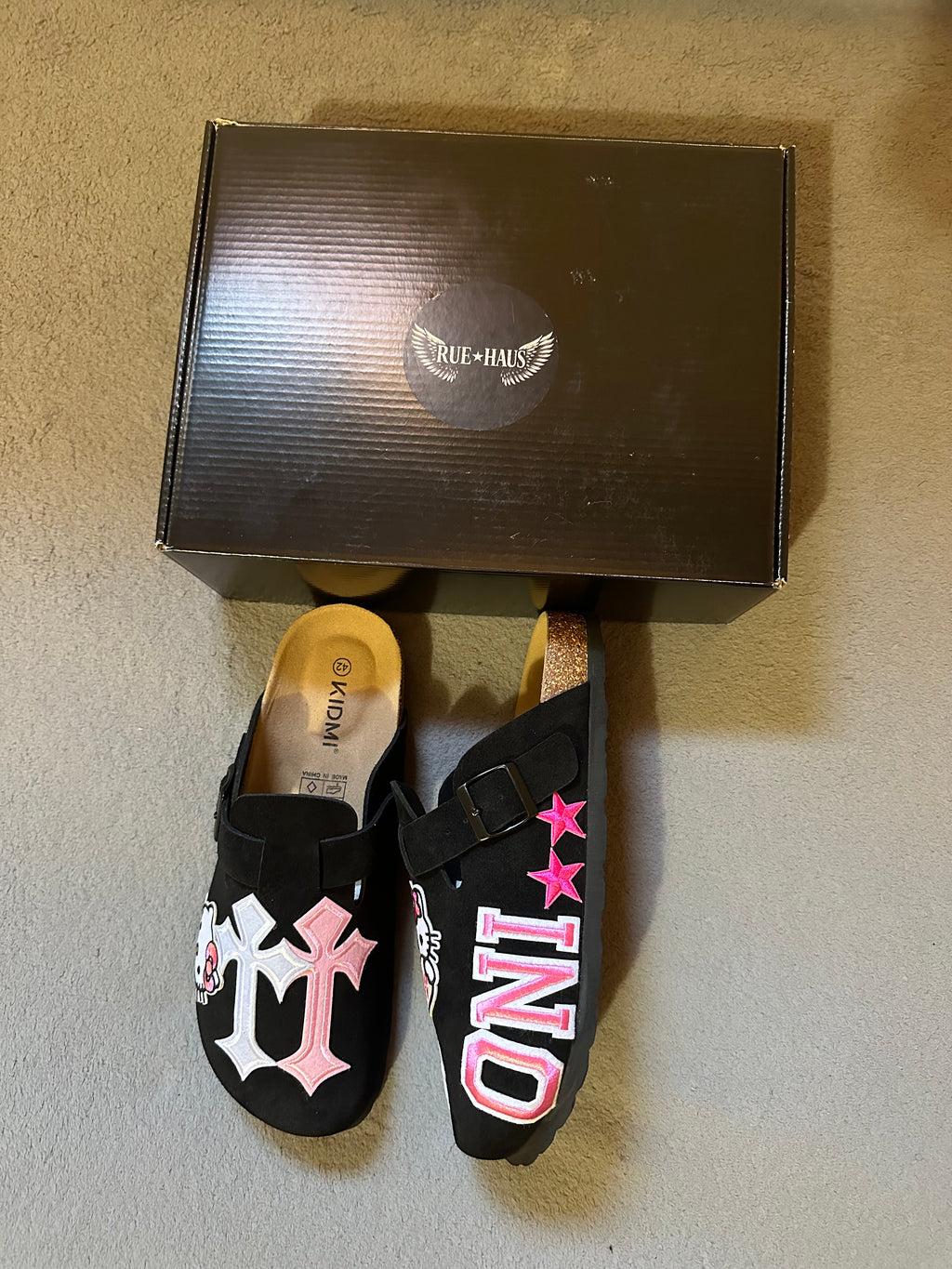 Custom Hello Kitty Clogs {Personalized Name}