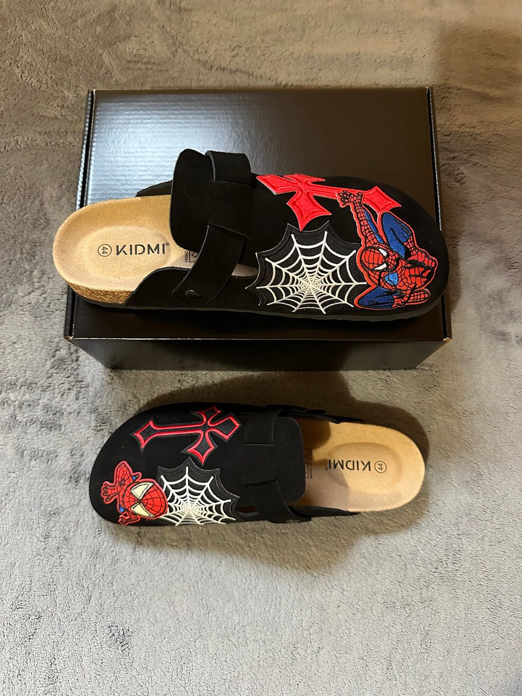 Custom Spider-Man Patch Clogs