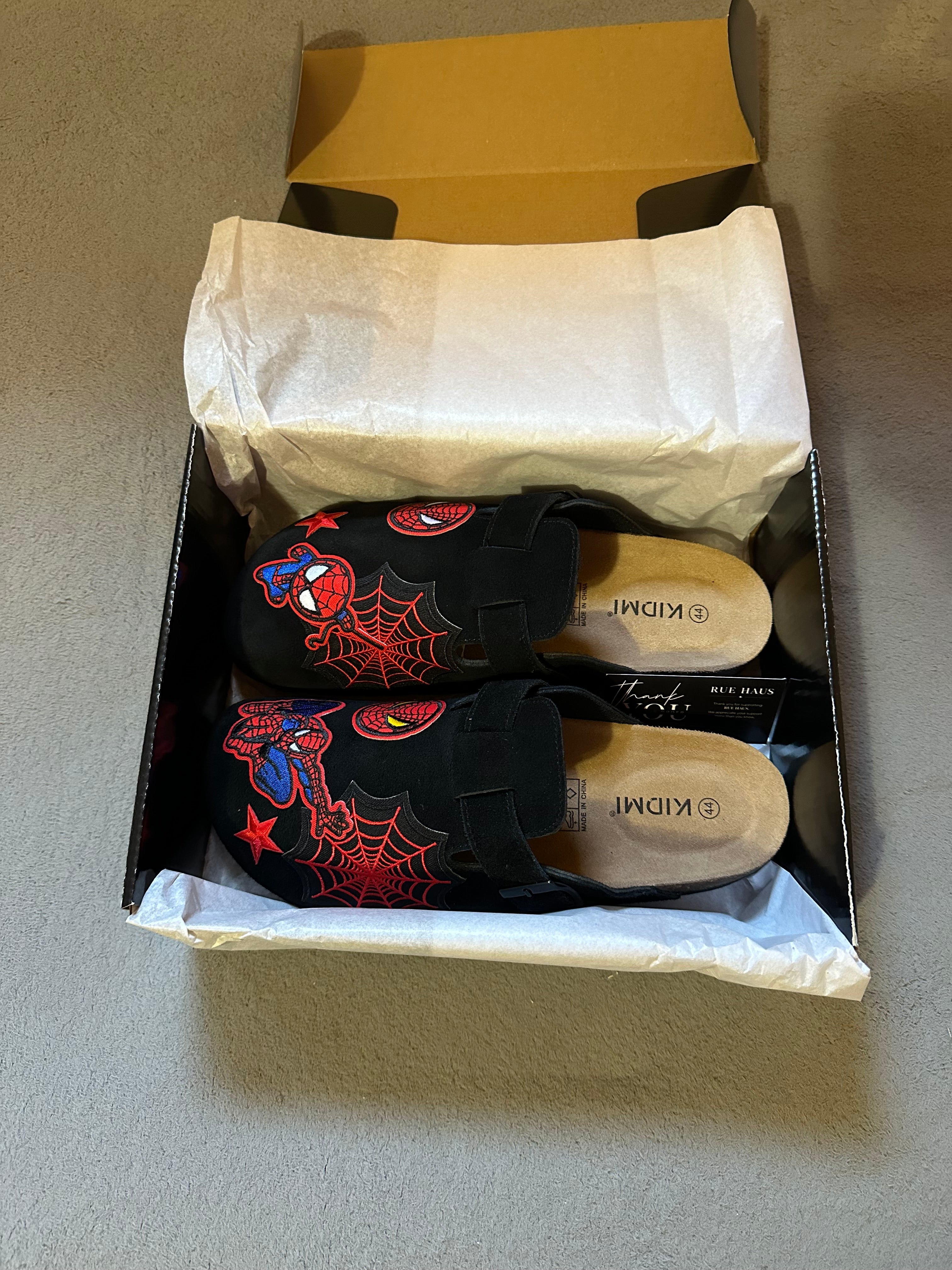 Custom Spider-Man Custom Patch Clogs