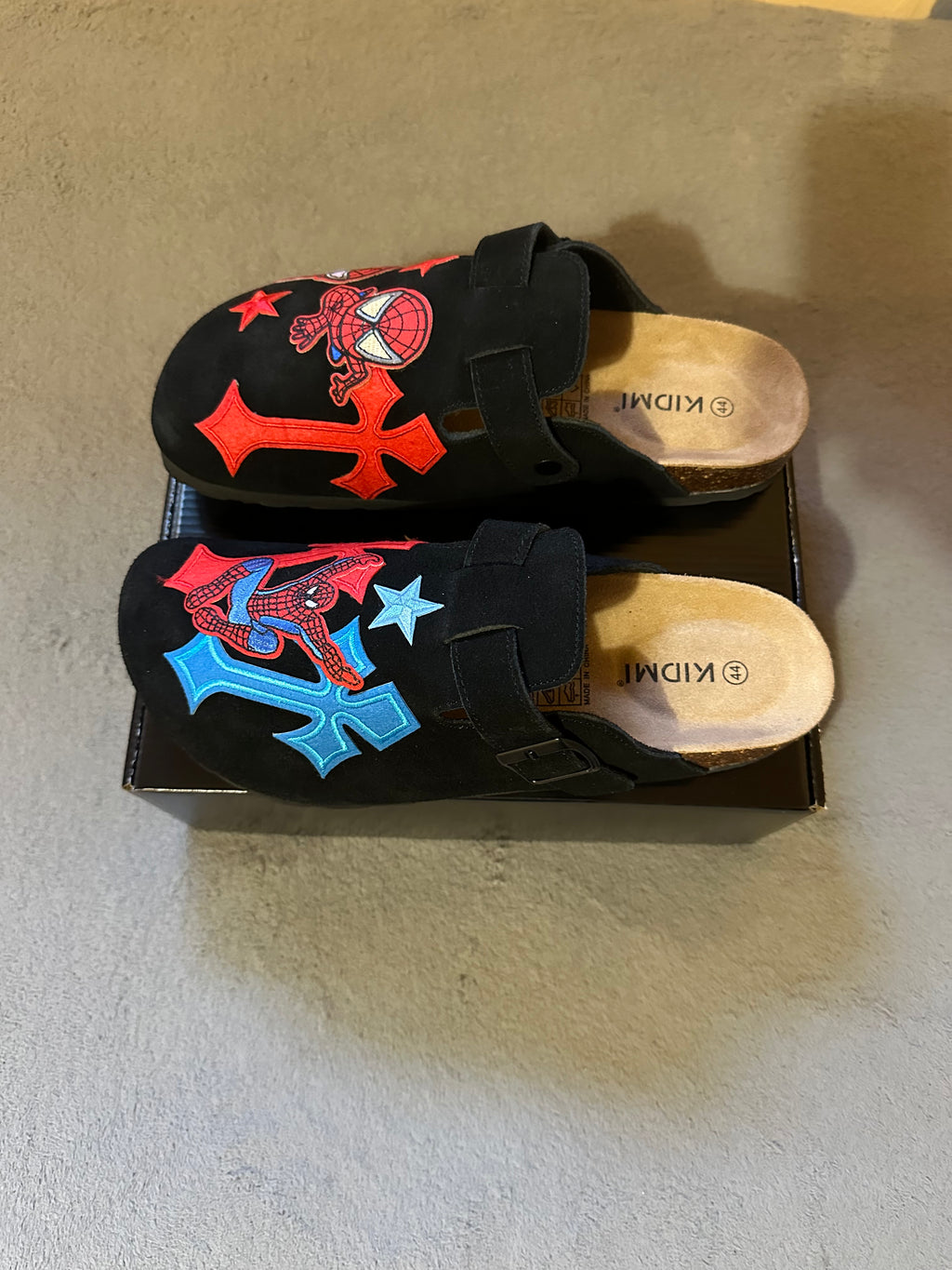 Custom Spider-Man Patch Clogs