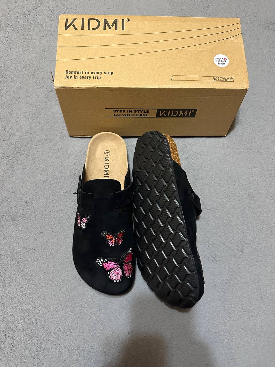 Custom Butterfly Patch Clogs – Personalized Name Design