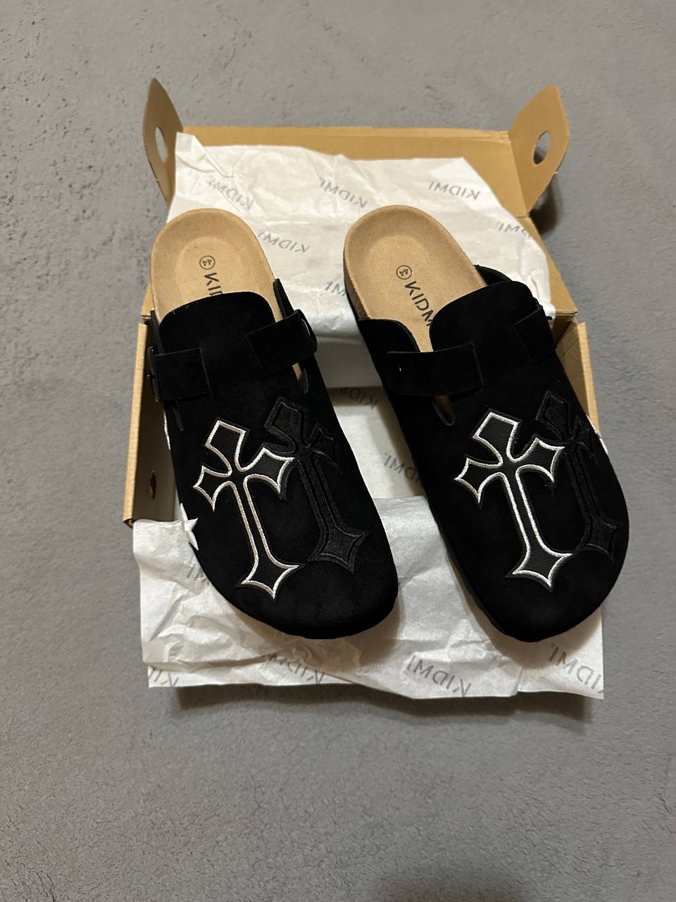 Custom Cross Patch Clogs