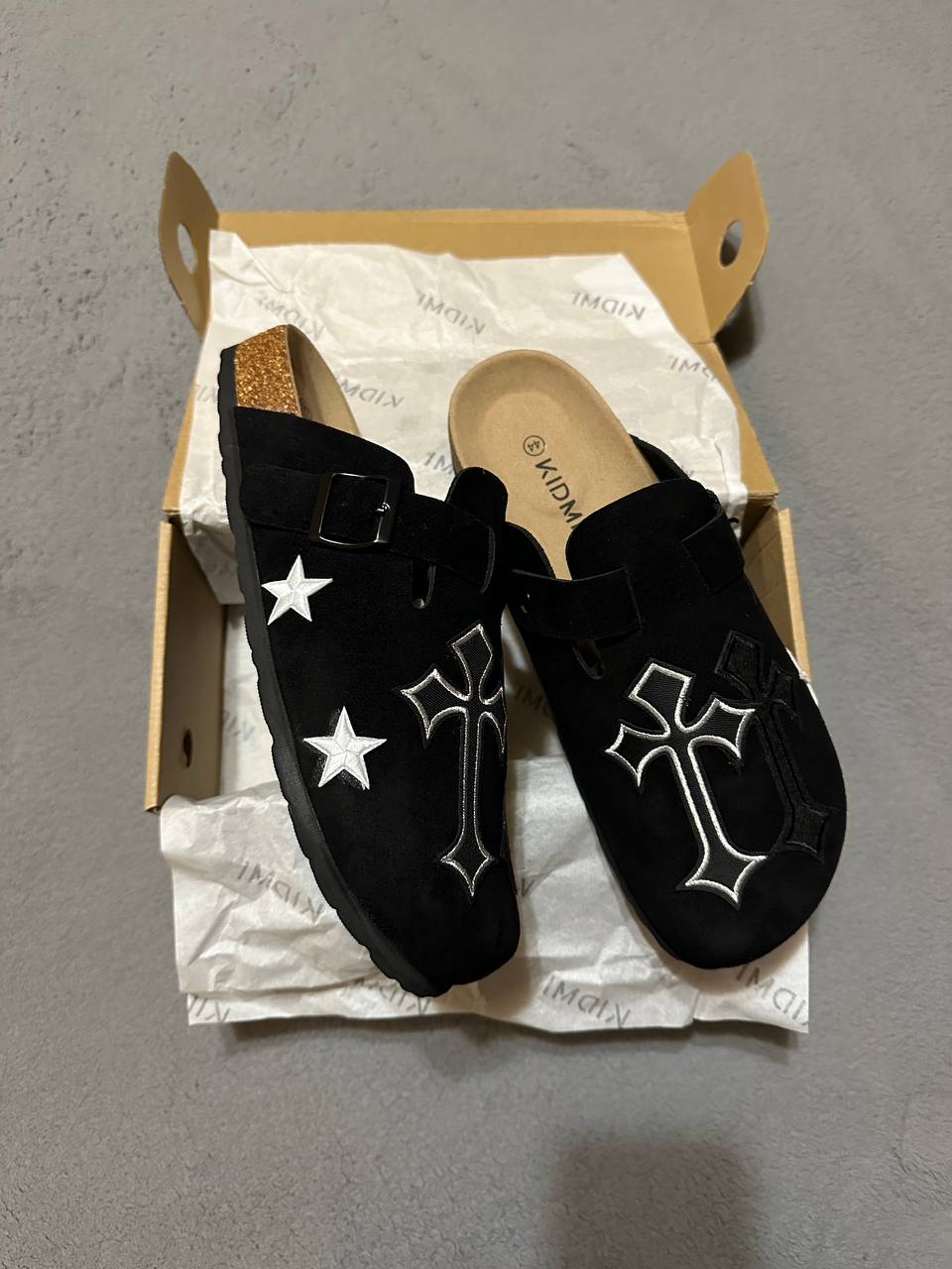 Custom Cross Patch Clogs