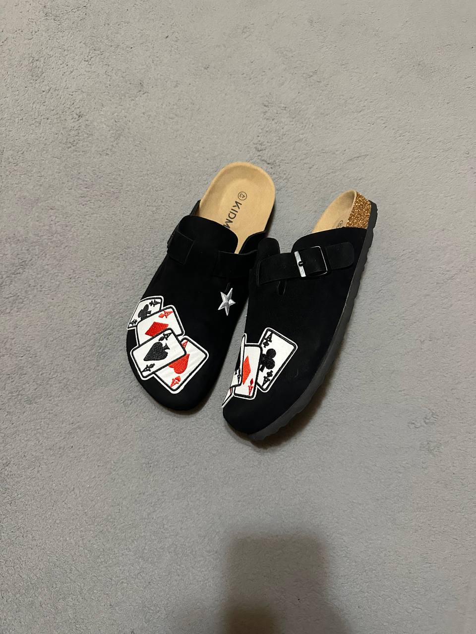 Custom Playing Card Patch Clogs