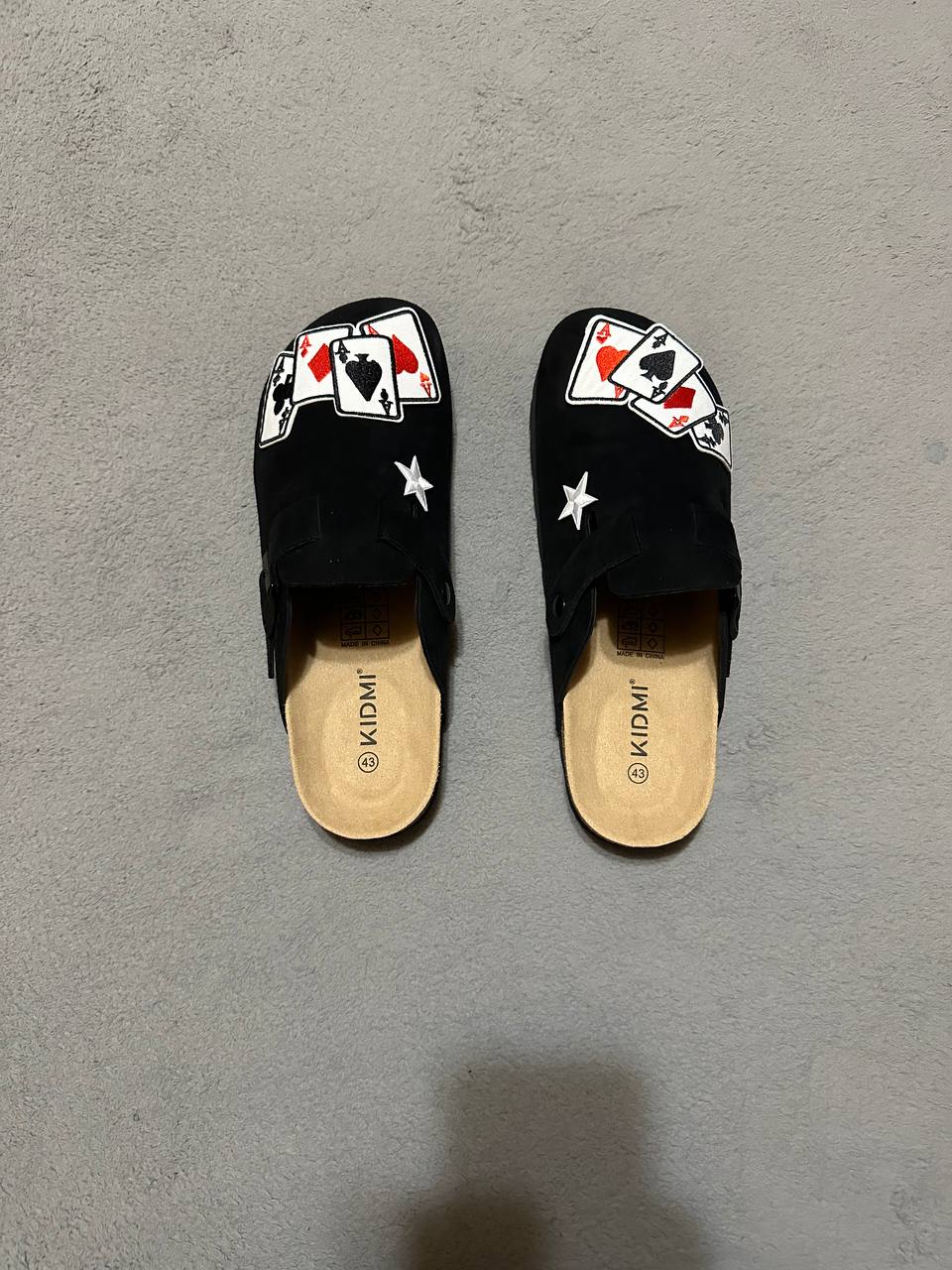 Custom Playing Card Patch Clogs