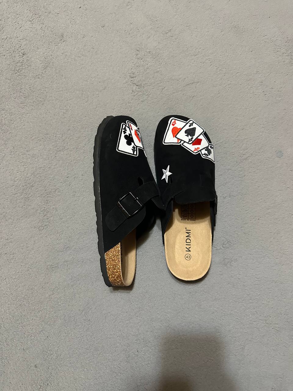 Custom Playing Card Patch Clogs