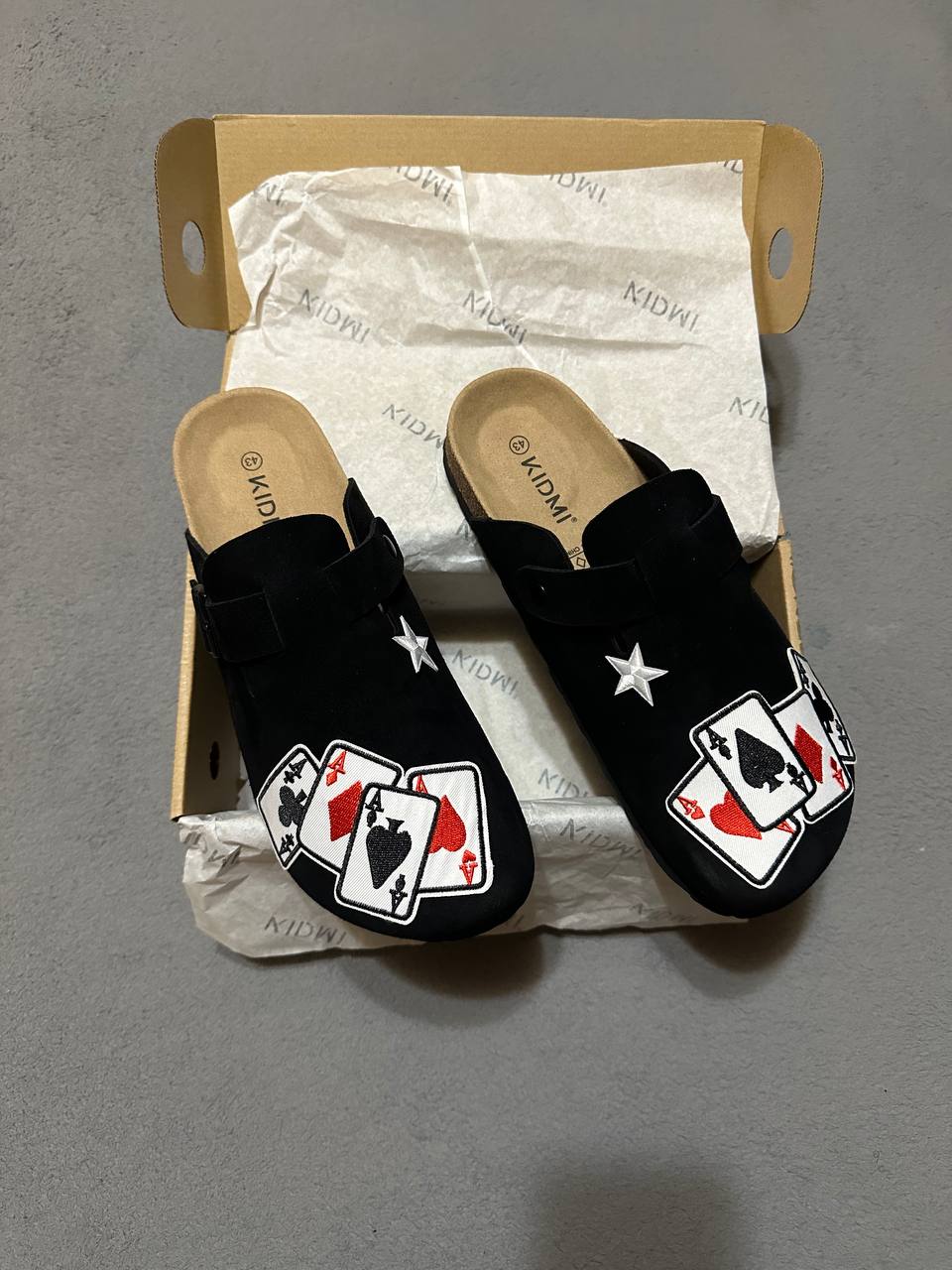 Custom Playing Card Patch Clogs