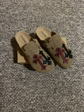 Custom Cross Patch Clogs – Black & Red