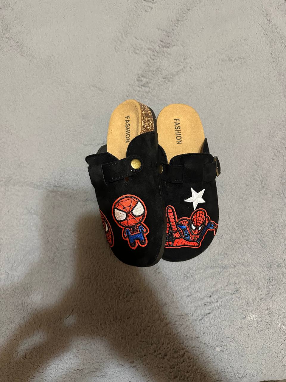 Custom Spider-Man Patch Clogs
