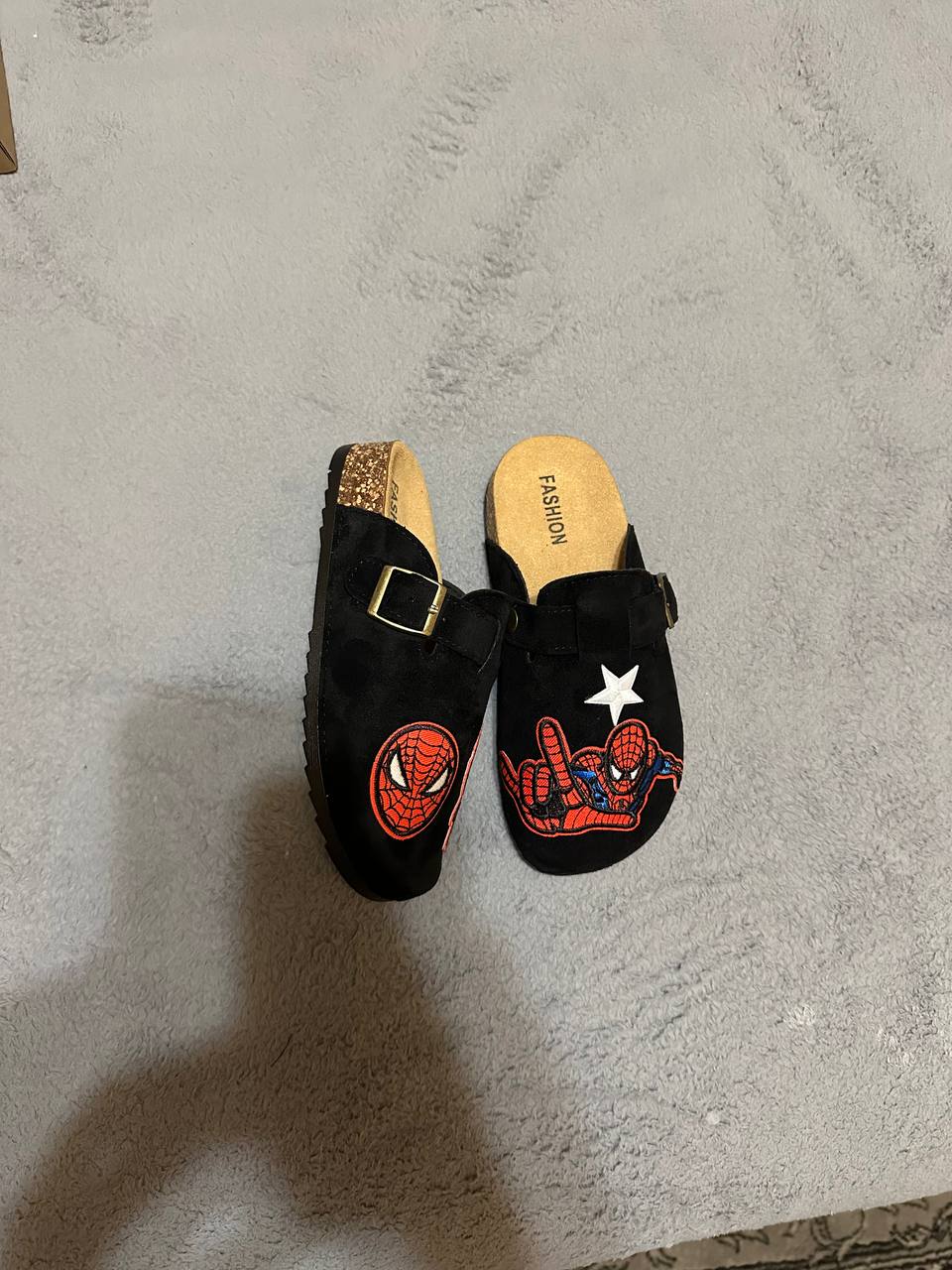Custom Spider-Man Patch Clogs
