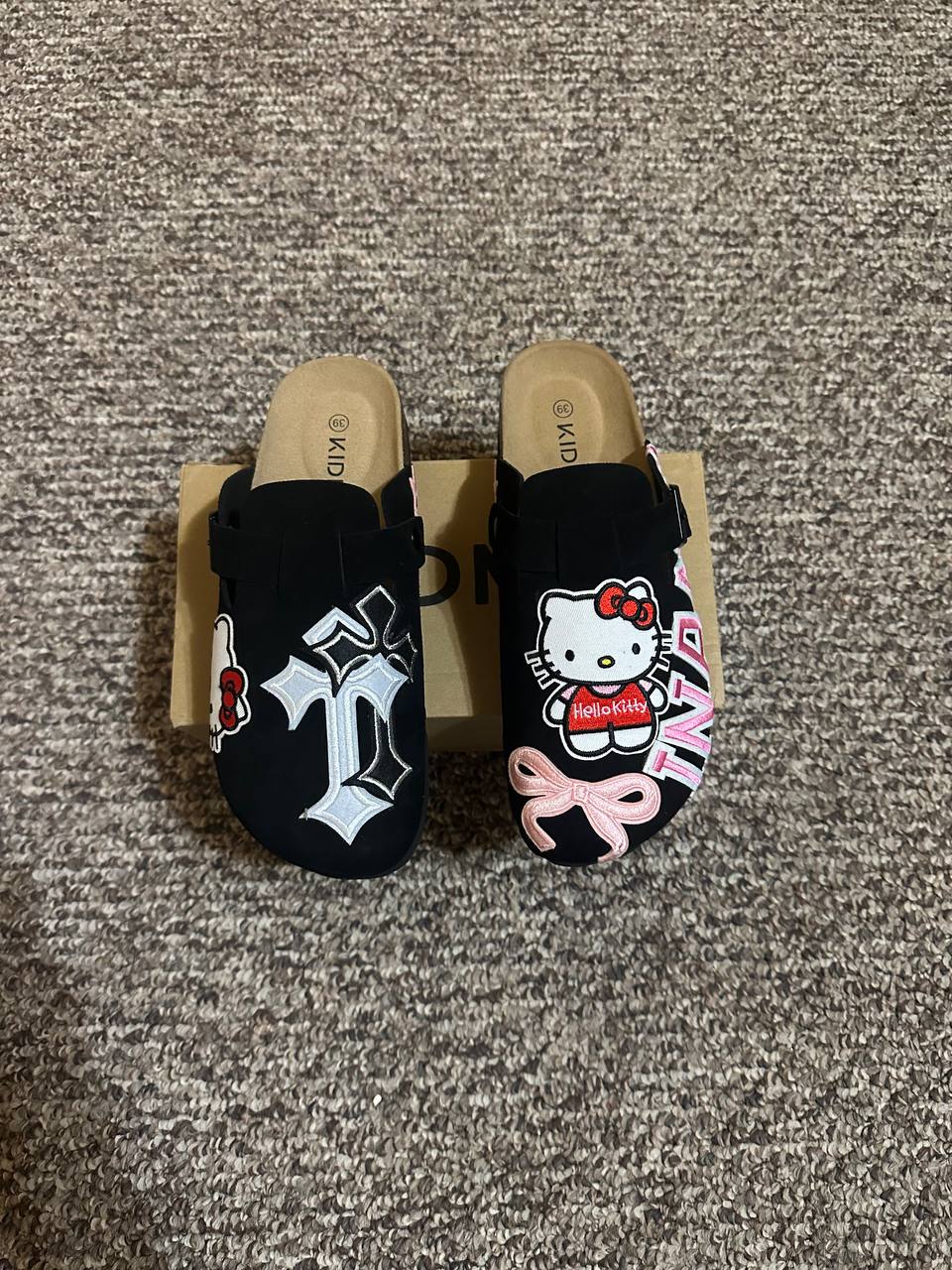 Custom Hello Kitty Bow Clogs