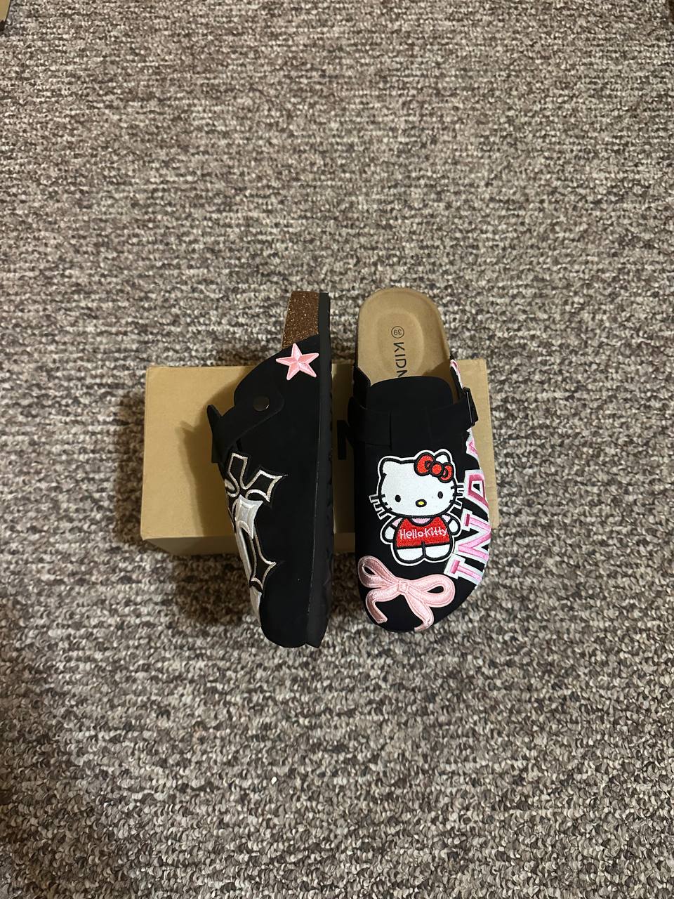Custom Hello Kitty Bow Clogs