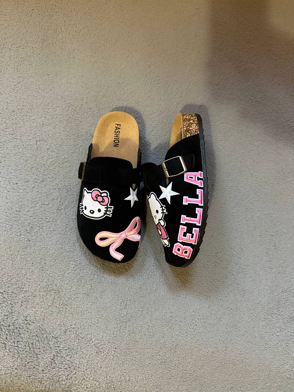 Hello Kitty Custom Clogs – Personalized Name Design