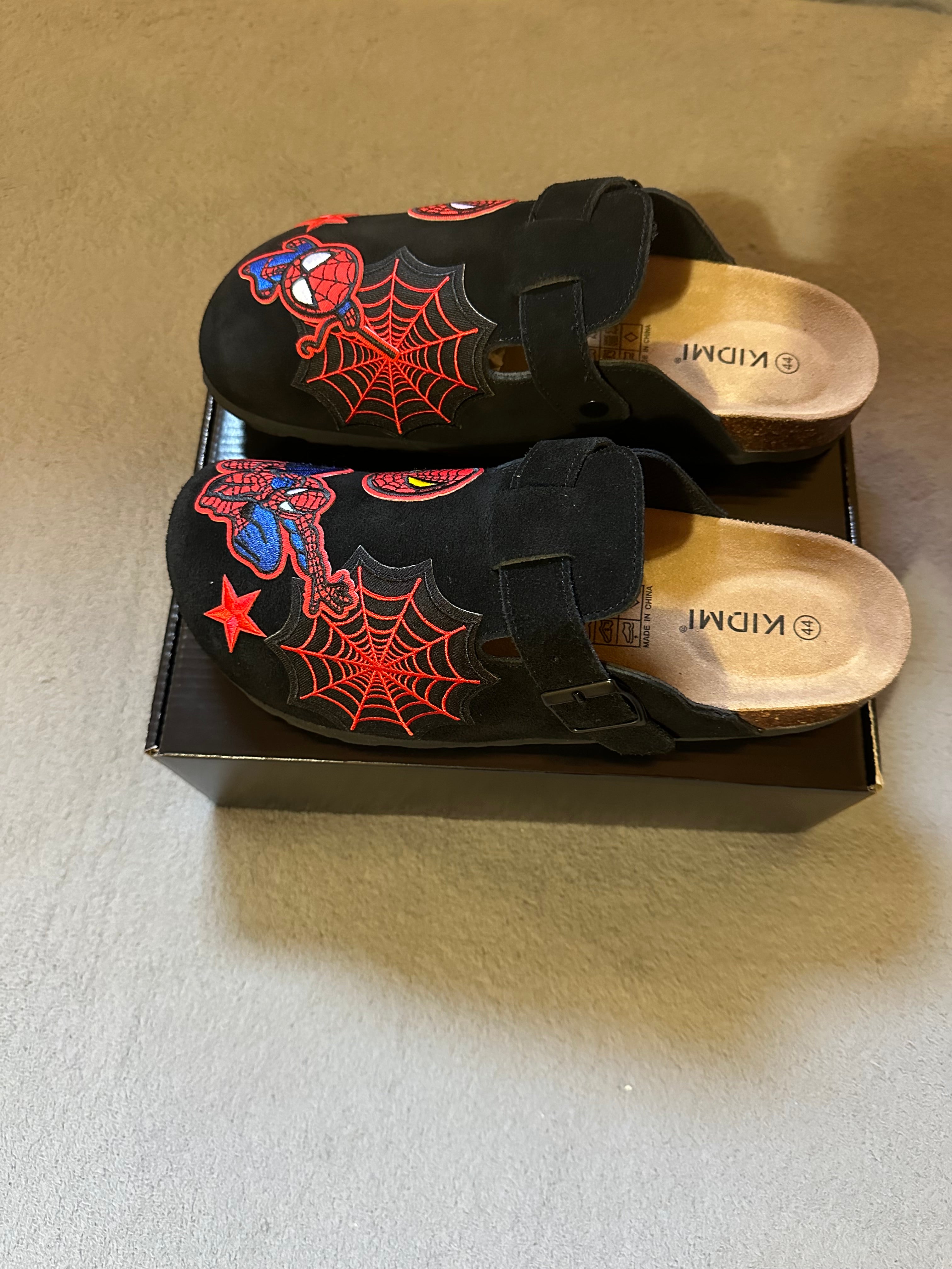 Custom Spider-Man Custom Patch Clogs
