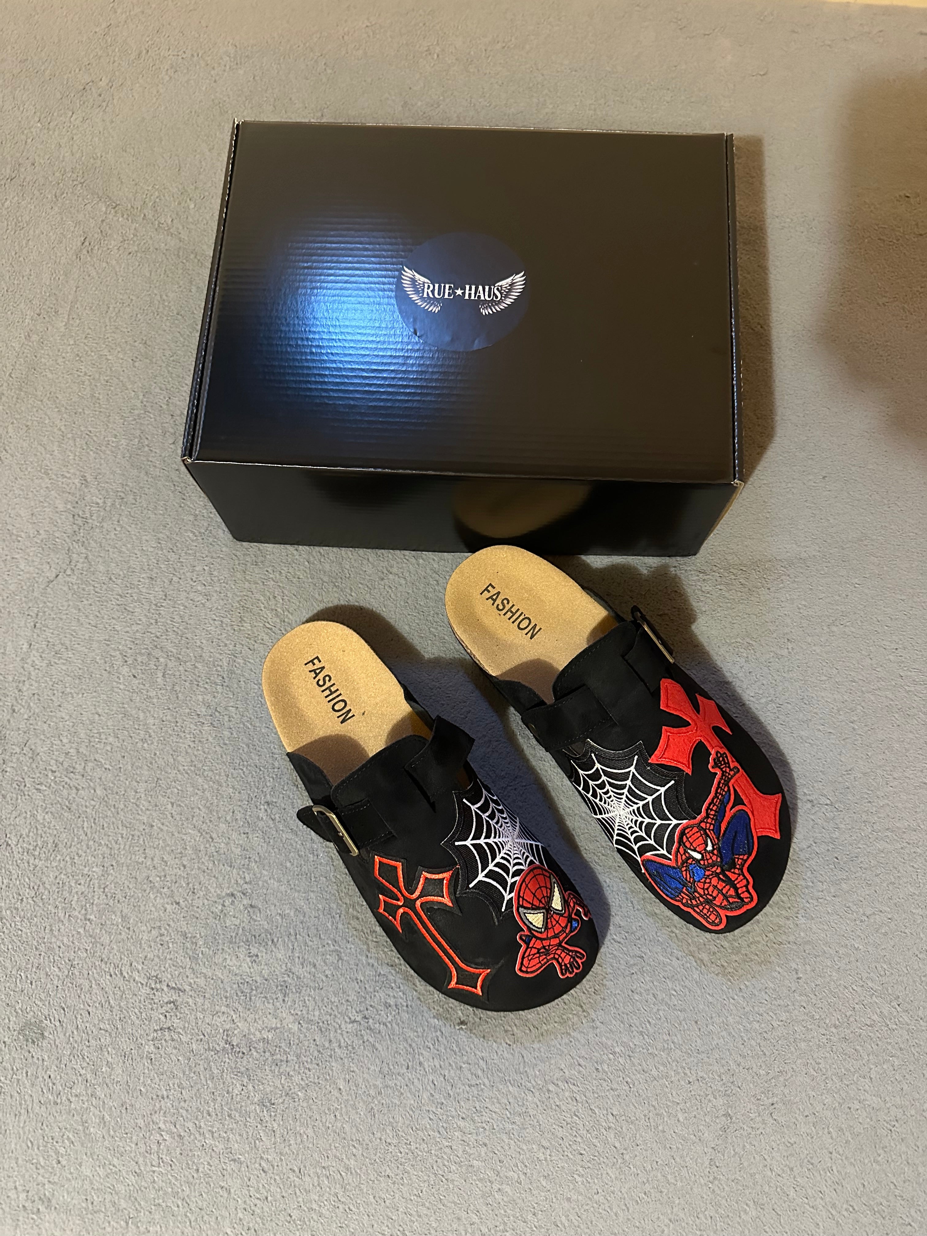 Custom Spider-Man Patch Clogs