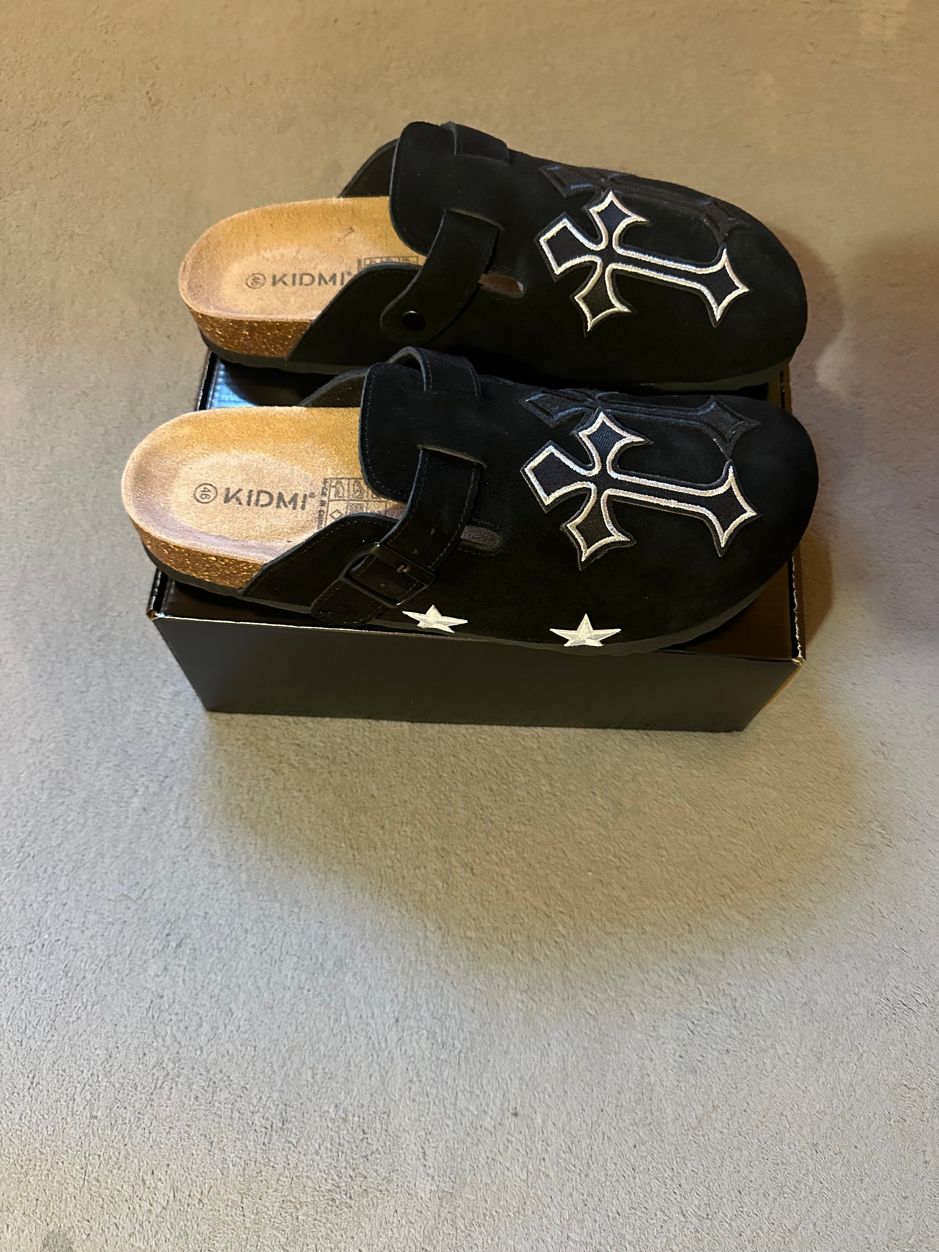 Custom Cross Patch Clogs