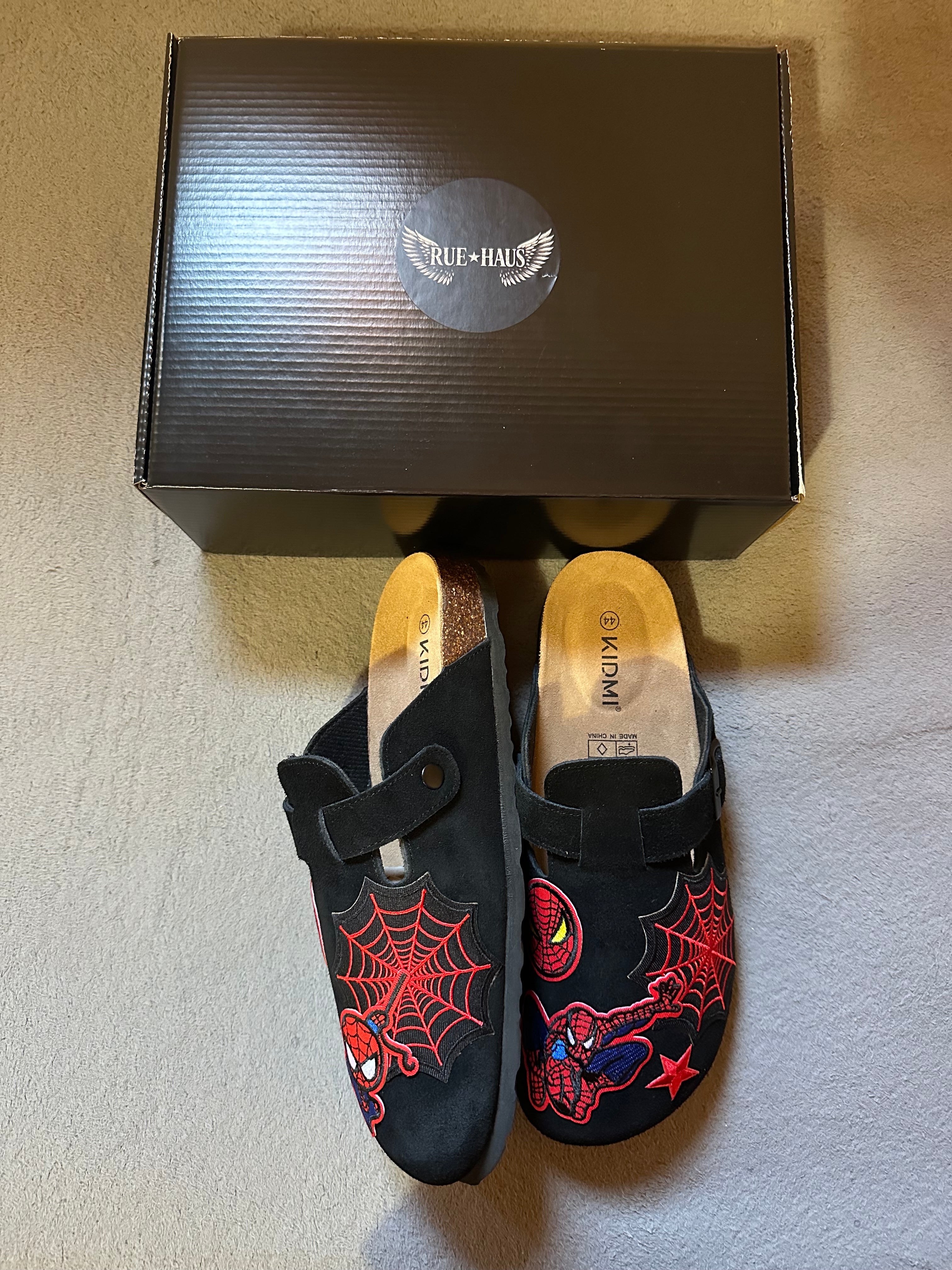 Custom Spider-Man Custom Patch Clogs