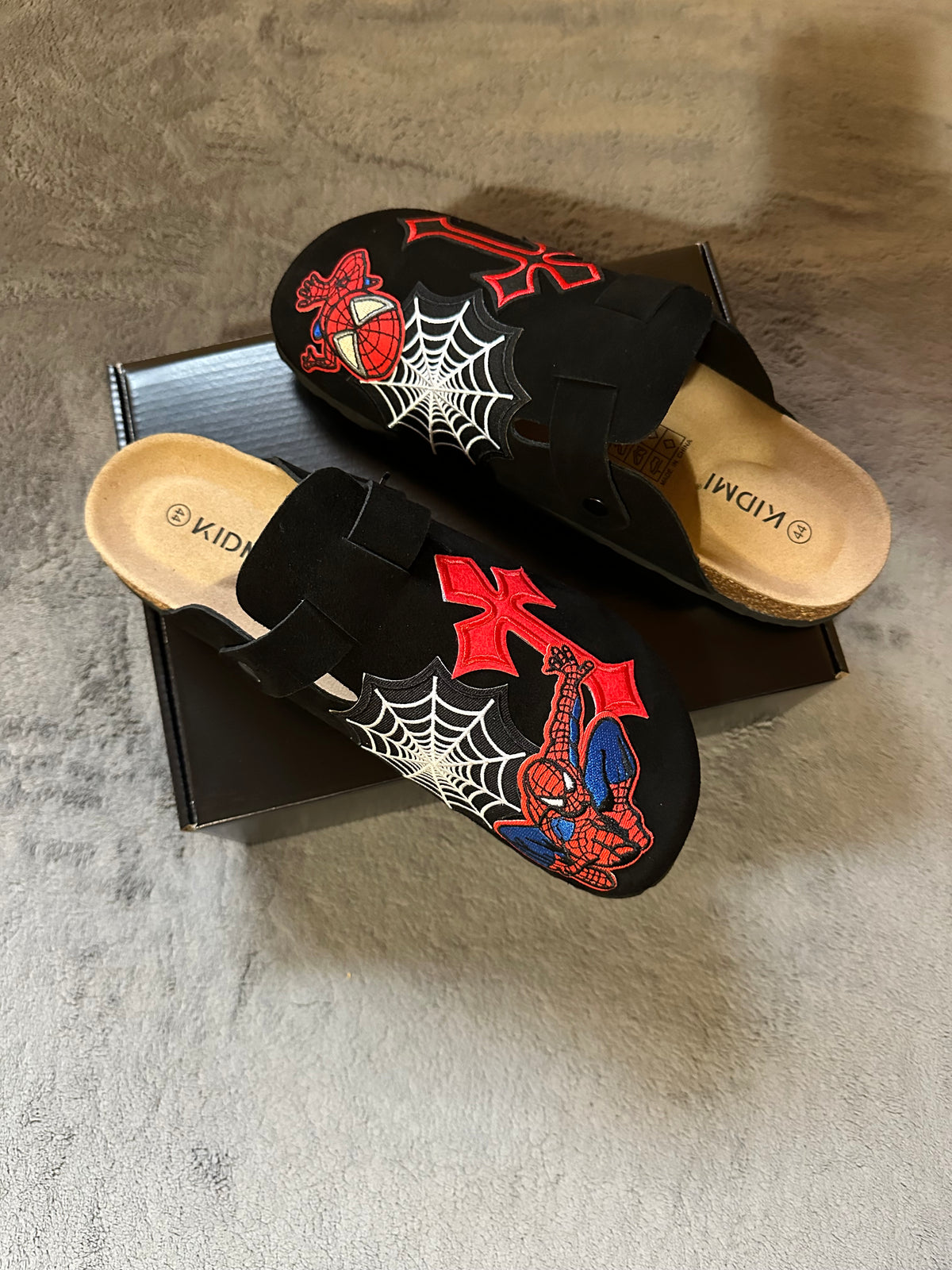 Custom Spider-Man Patch Clogs
