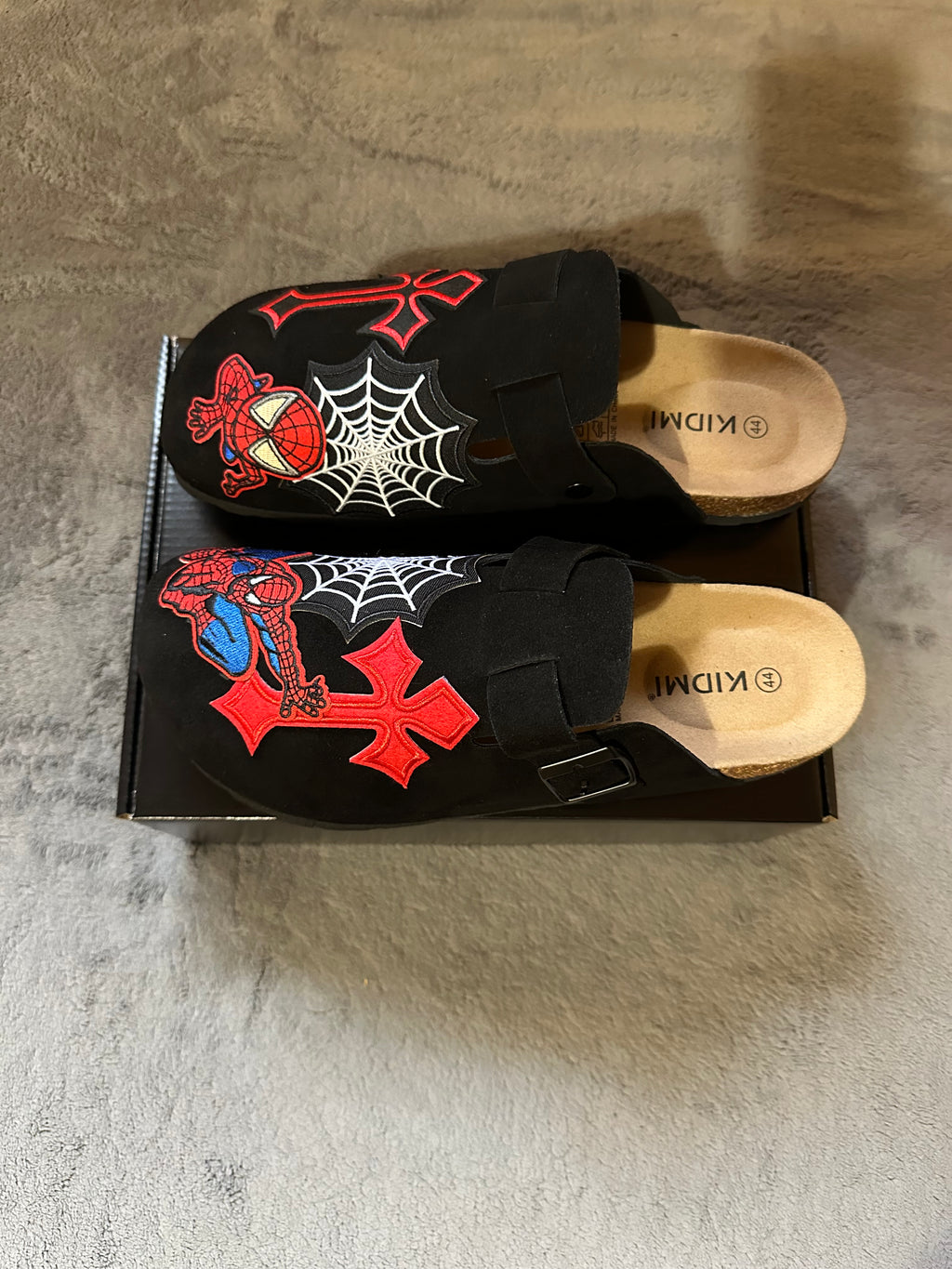 Custom Spider-Man Patch Clogs