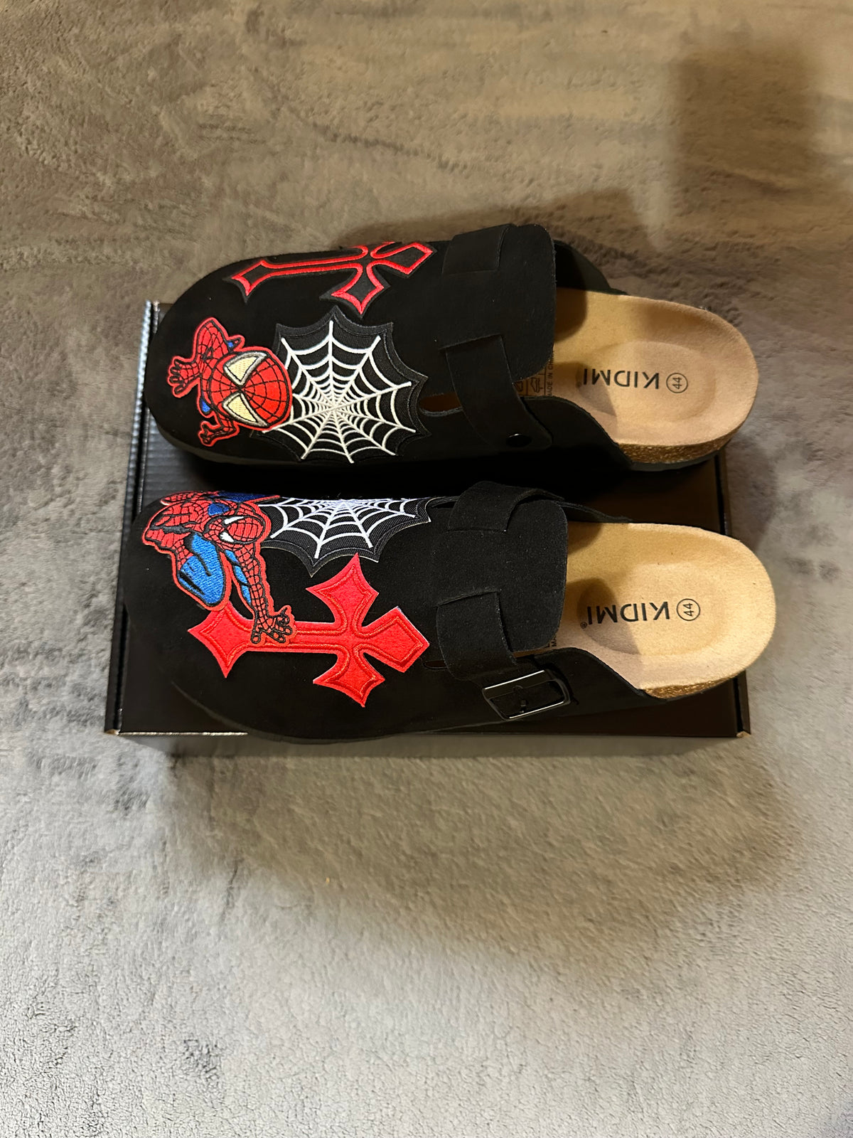 Custom Spider-Man Patch Clogs