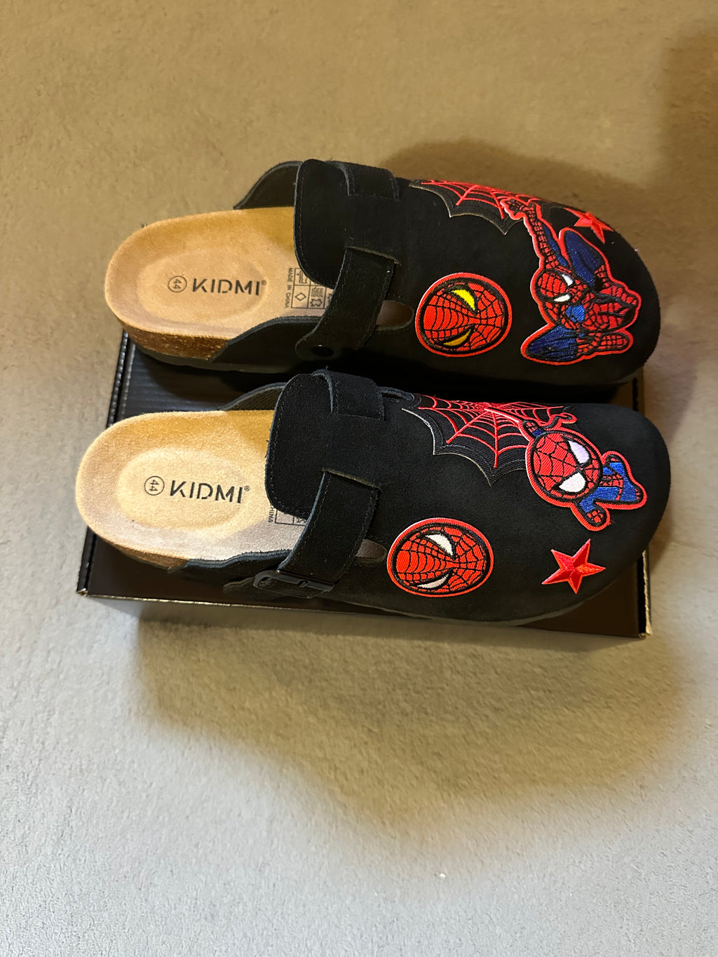 Custom Spider-Man Custom Patch Clogs