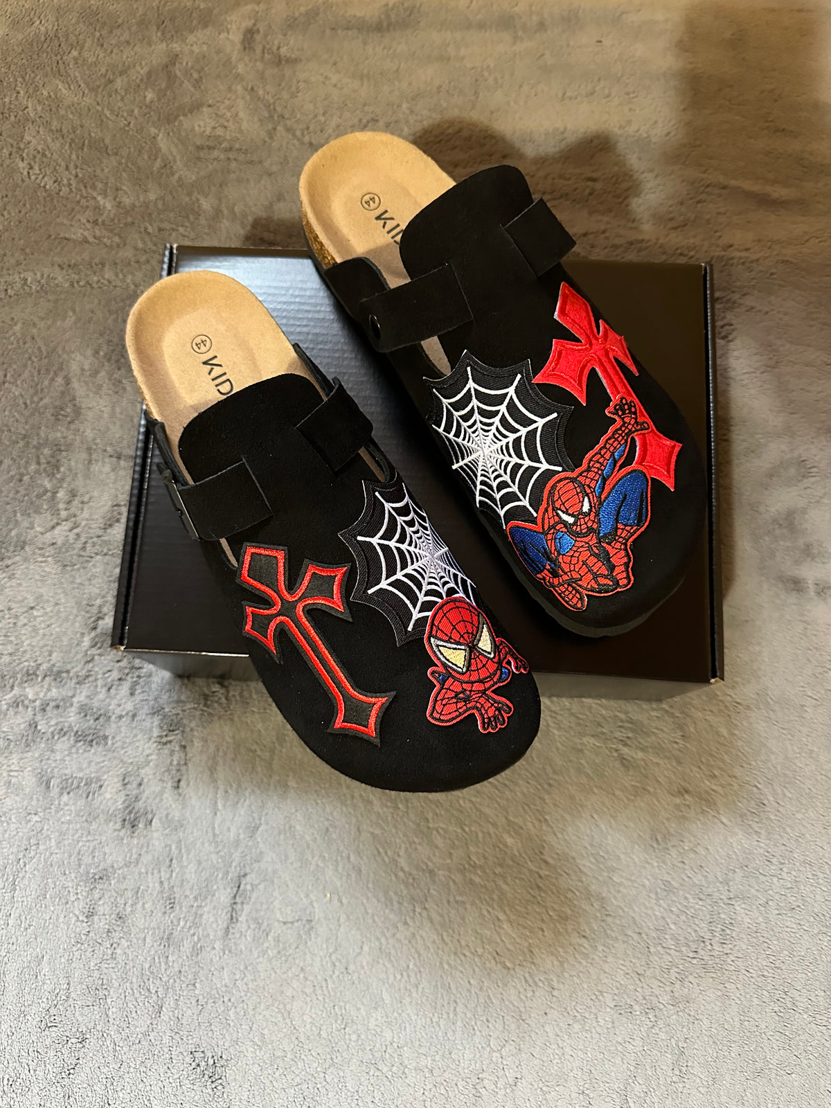 Custom Spider-Man Patch Clogs