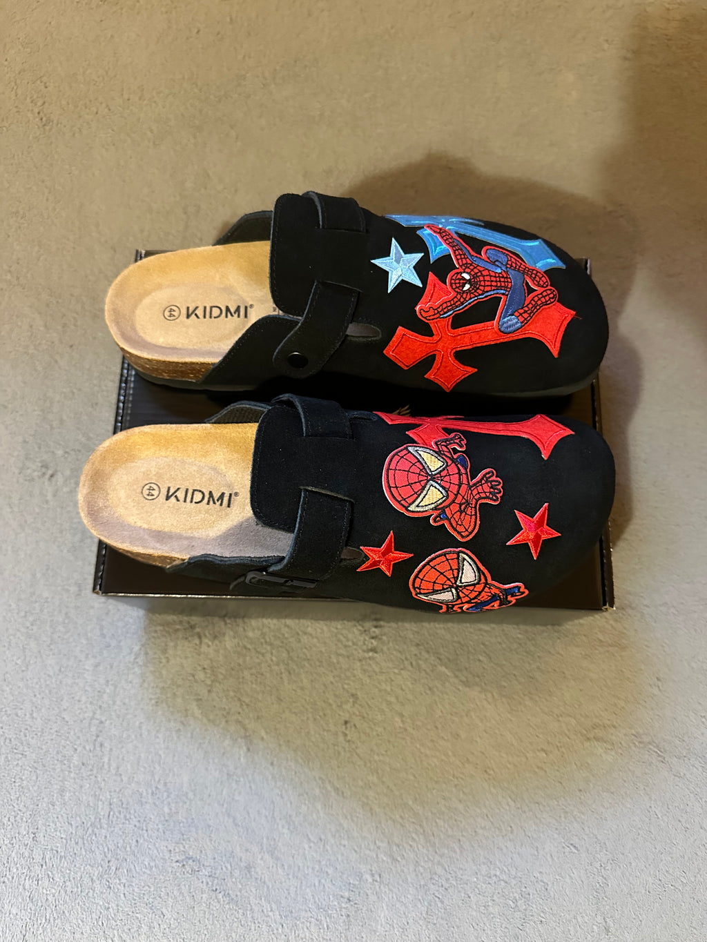 Custom Spider-Man Patch Clogs